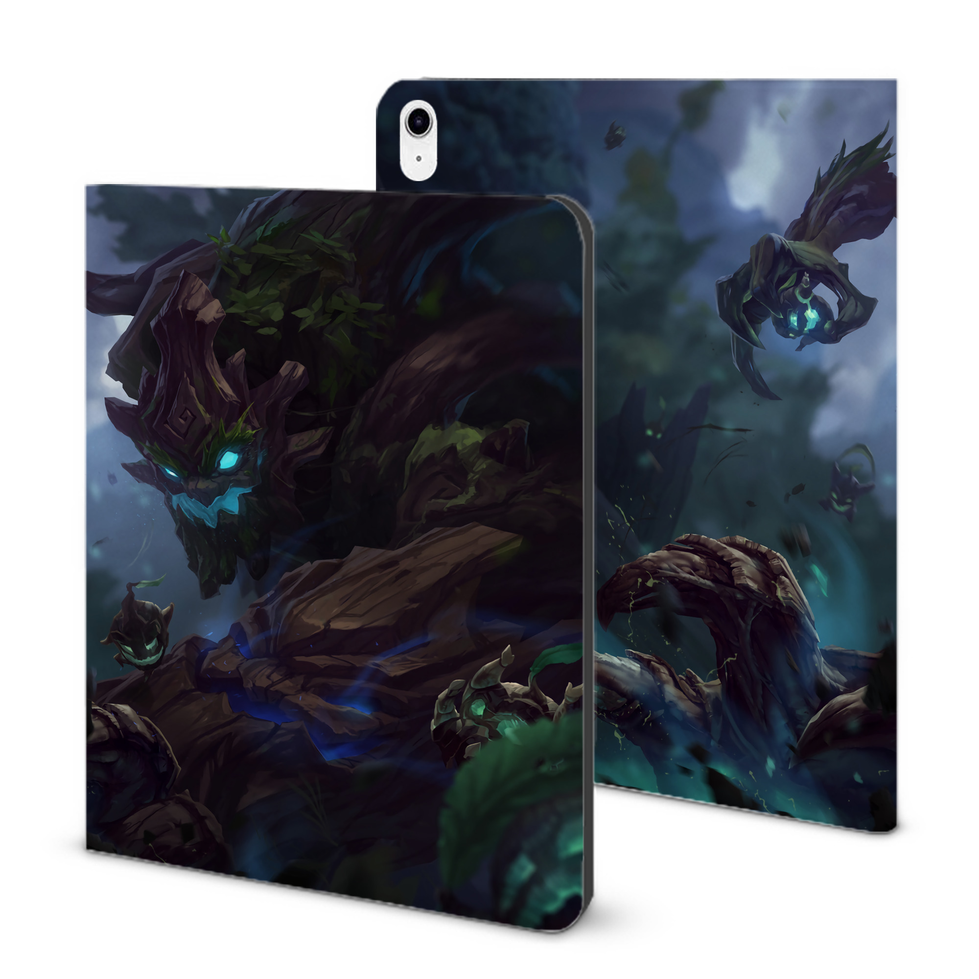 （画像用） リーグ・オブ・レジェンド League of Legends LOL IPad ケース ブック型 PUレザー TPU 耐衝撃 軽量 薄型 ペン収納なし 全面保護 IPad 各モデル対応